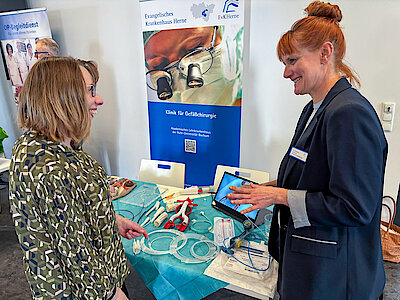 Gefäßchirurgie berät am Gesundheitstag